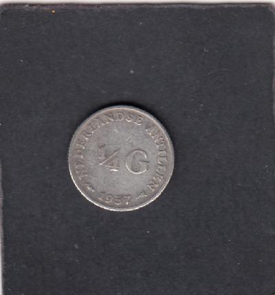 Beschrijving: 1/4 Gulden 